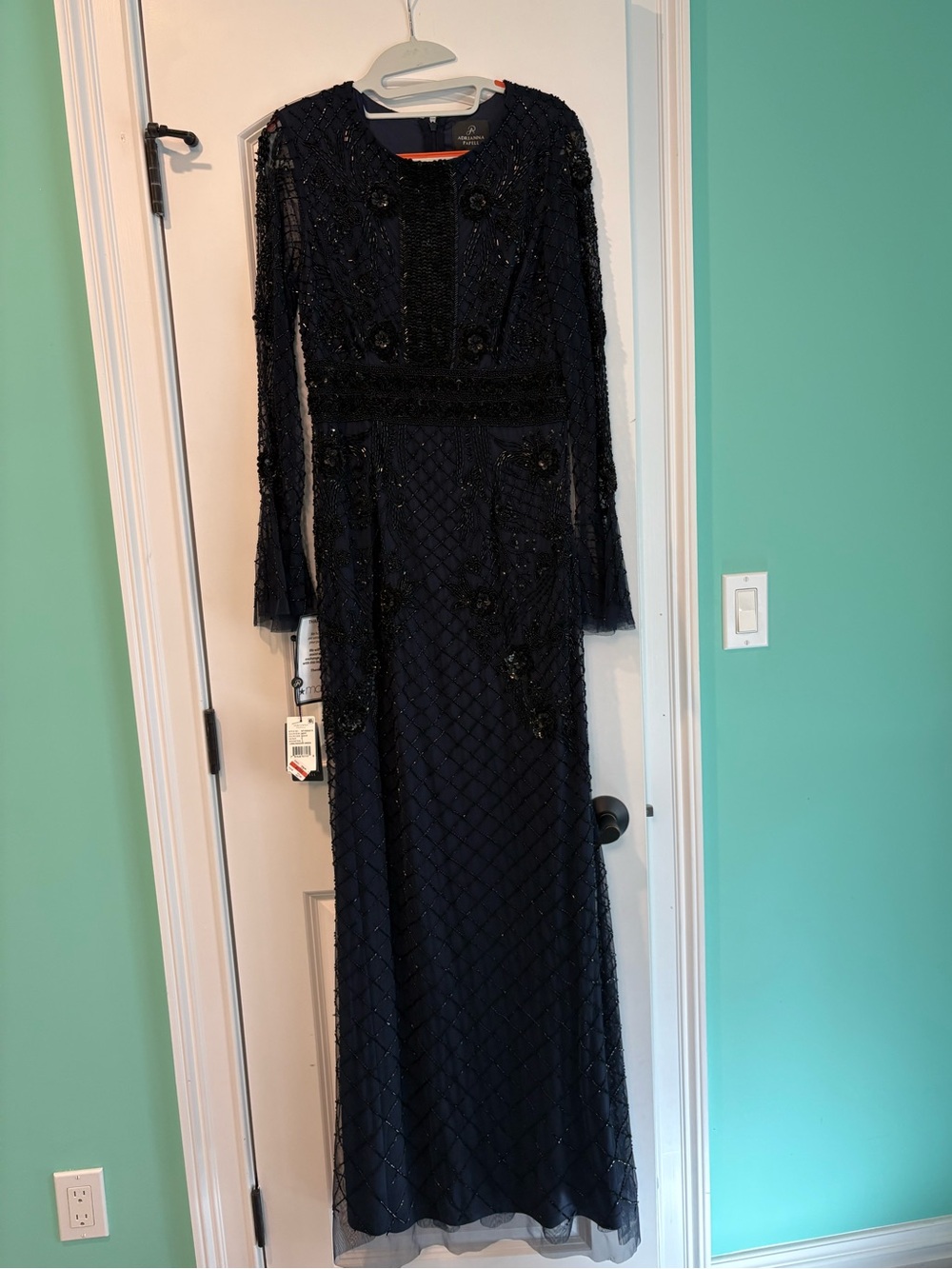Adrianna Papell Beaded Gown